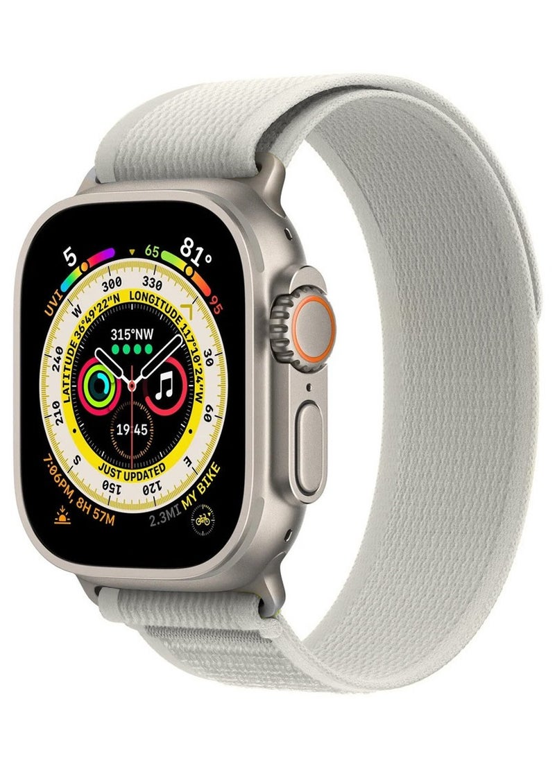 Generic - Apple Watch Strap 49 mm 45 mm 44 mm 42 mm Band Trail Loop Stretchy Soft Nylon Band Adjustable Sports Strap for Apple Watch Ultra 2 Series 9/8/7/SE/6/5/4/3/2/1 - Image 1