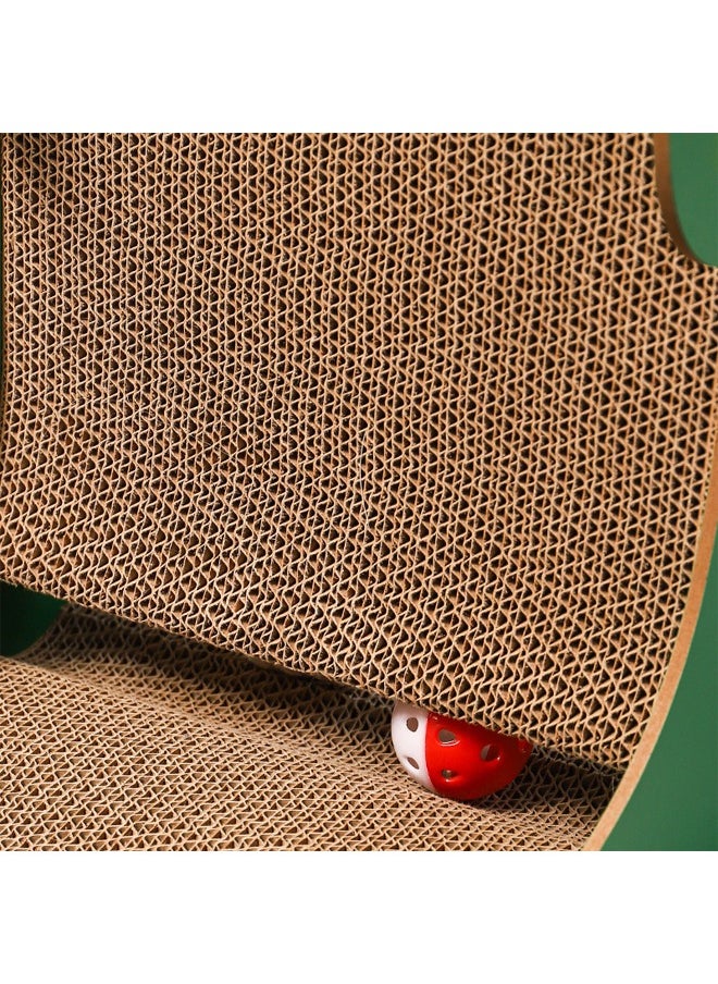 NKX - Cactus Style L-shaped Cat Scratching Board, Indoor Interactive Pet Toys and Cat Self-entertainment Toy - Image 1