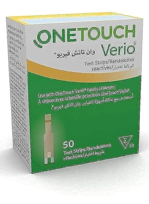 One Touch verio  Blood Glucose 50-Piece  Test Strips