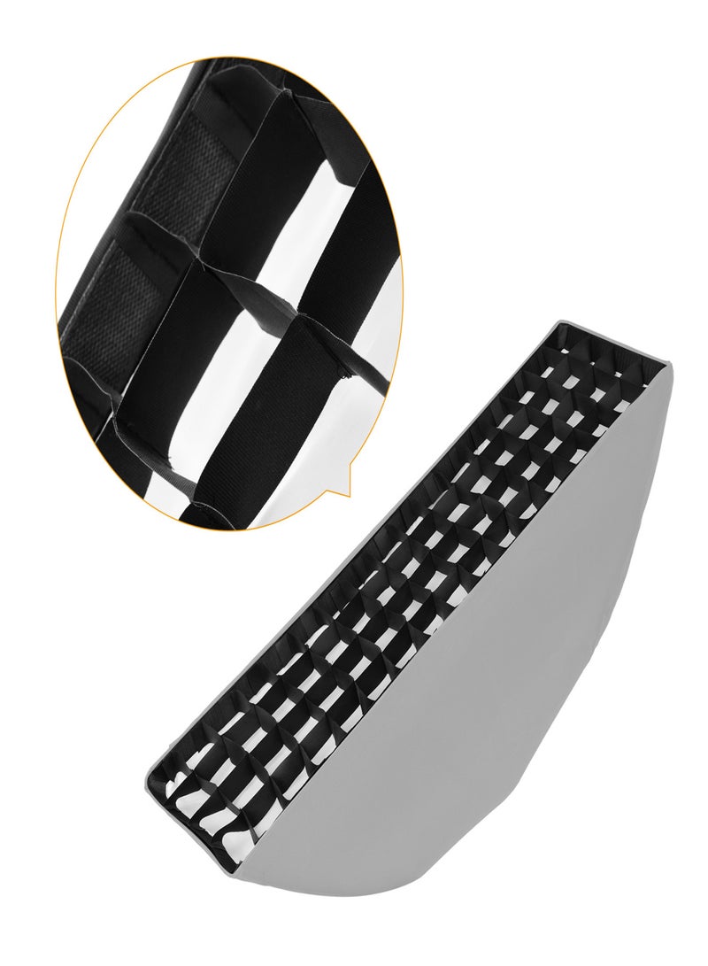 22 * 90cm/ 8.7 * 35in Photography Strip Softbox Grid Black Honeycomb Grid Softbox Reflector Portrait Products Photographic Accessories  - Image 3