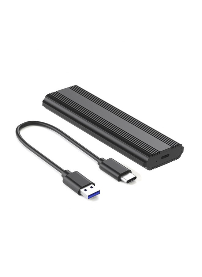 Generic Mobile Hard Disk Box USB3.1 Interface Laptop SSD Solid State M.2 Hard Disk Box-Color:Ngff Protocol (red)  - Image 5