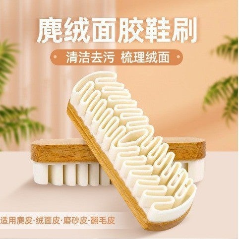 in stock Factory Toilet Brush Japanese-style S-shaped Long Handle No Dead Angle Toilet Bathroom Toilet Wall Hanging Household Cleaning Brush Suede shoe brush small white shoes (do not hurt shoes to send hook)