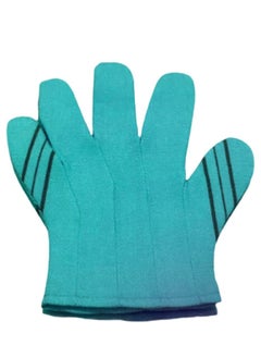 CLOVE Exfoliating Scrub Bath Mitten Blue 