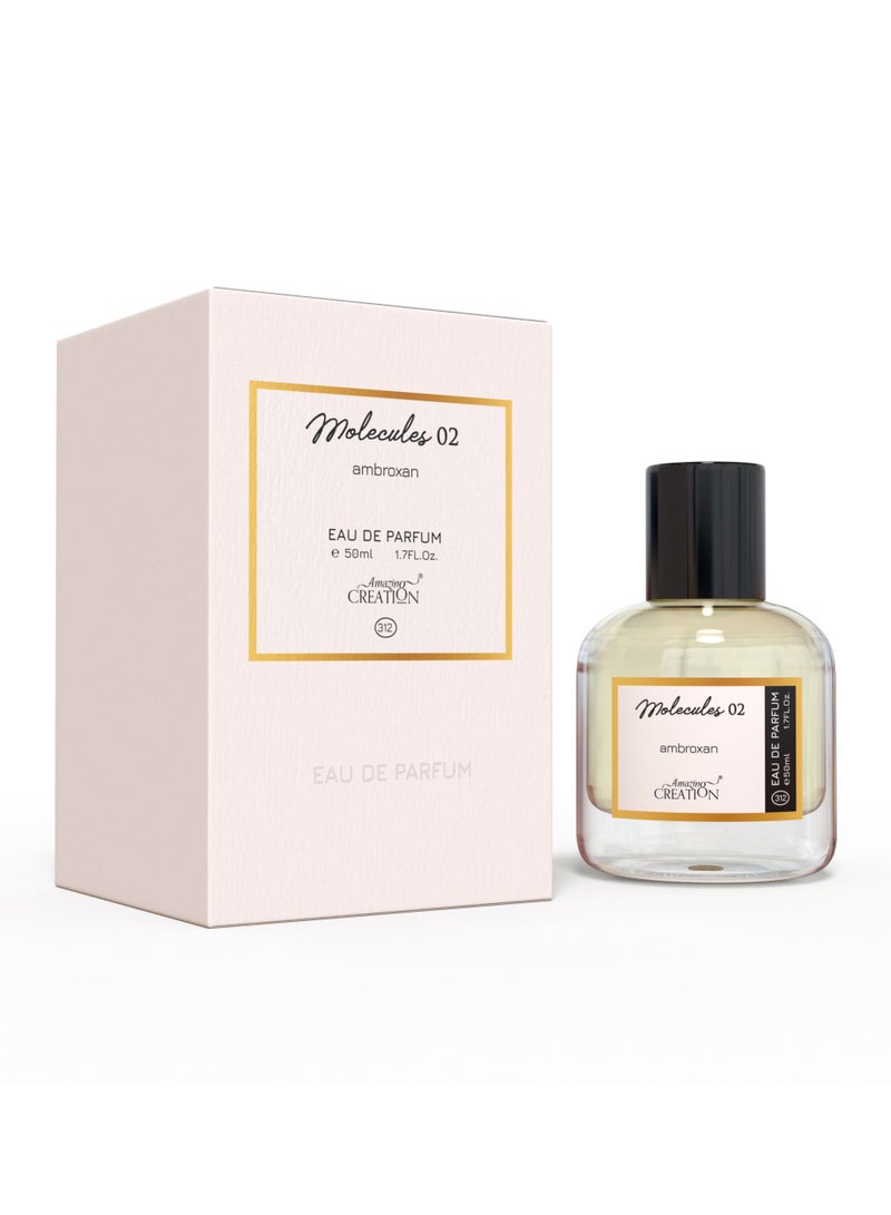 Amazing Creation Molecules 02 EDP For Unisex 50ml