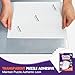 Nariolar UltraAdhesion Transparent Puzzle Glue Sheets 16 Puzzle Saver Sheets for Preserving Up to 2x1000Piece Jigsaws - Image 4