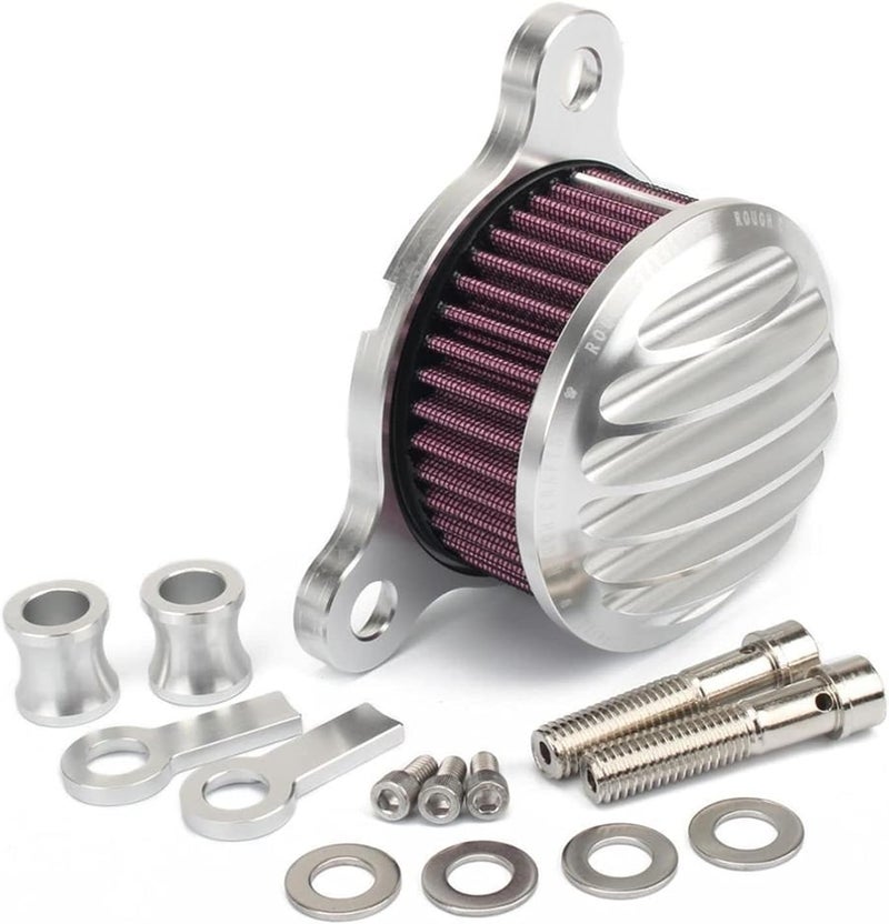 Wivplex Chrome CNC Air Filter for Harley Sportster - Image 1