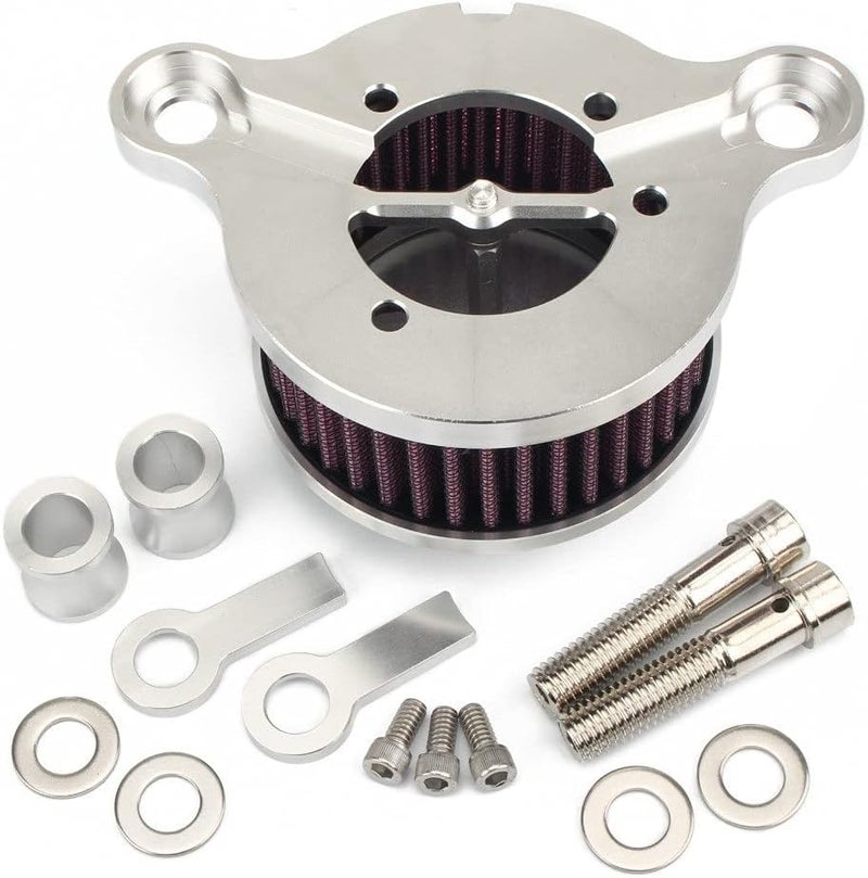 Wivplex Chrome CNC Air Filter for Harley Sportster - Image 3