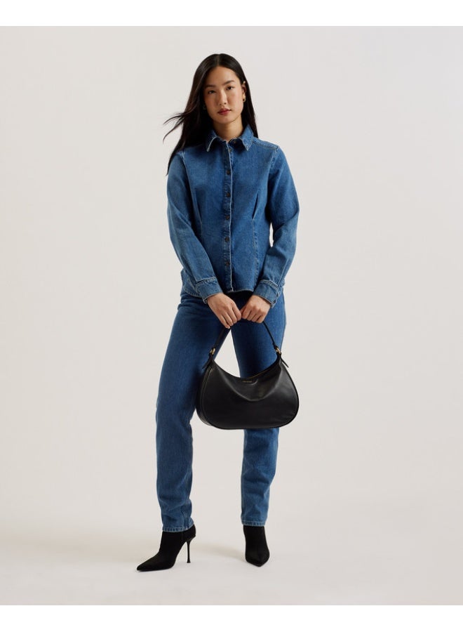 Ted Baker WEBBING SLOUCHY LEATHER HOBO B - Image 2