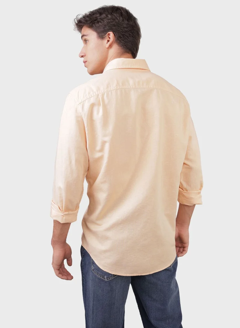 امريكان ايجل Essential Button Up Regular Fit  Shirt