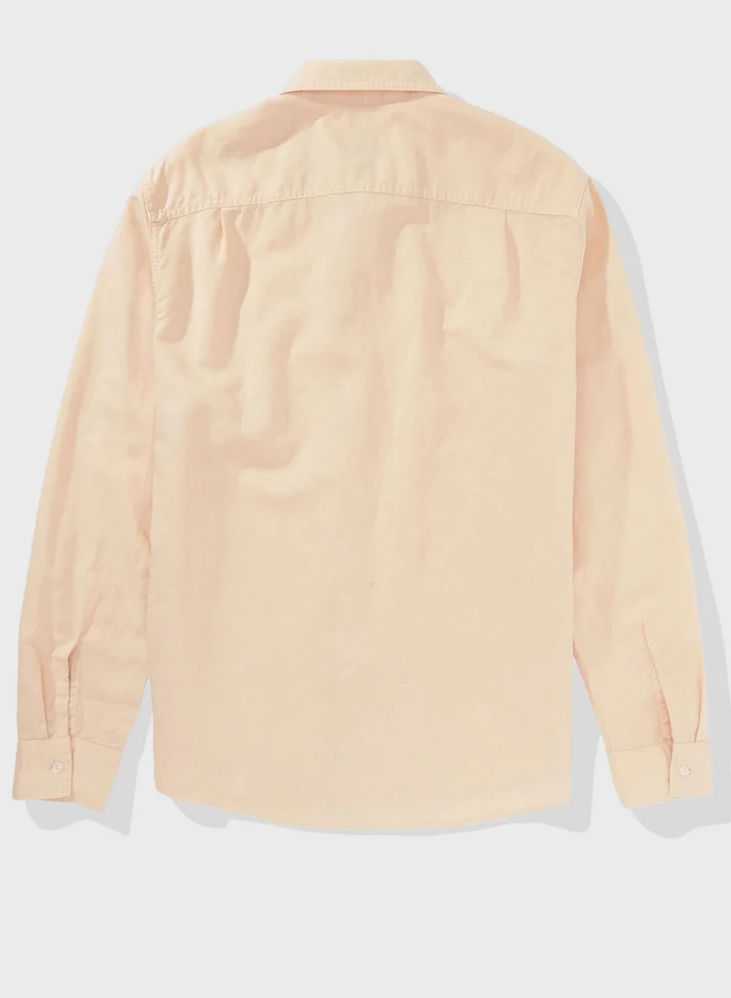 امريكان ايجل Essential Button Up Regular Fit  Shirt