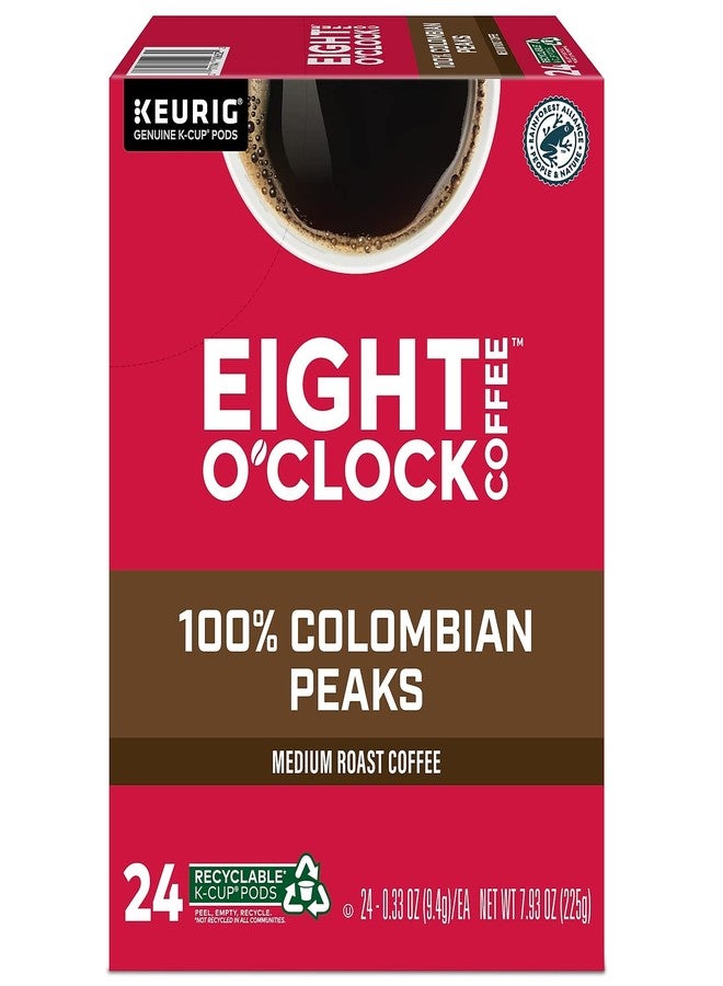 Eight O'Clock Coffee Colombian Peaks, Single-Serve Keurig K-Cup Pods, Medium Roast Coffee, 24 Count - Image 3