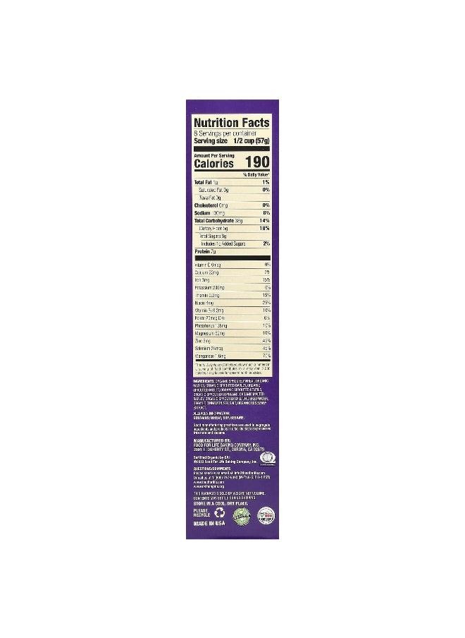 Food For Life Food For Life, Ezekiel 4:9® Sprouted Crunchy Cereal, Cinnamon Raisin, 16 oz (454 g)  - Image 2