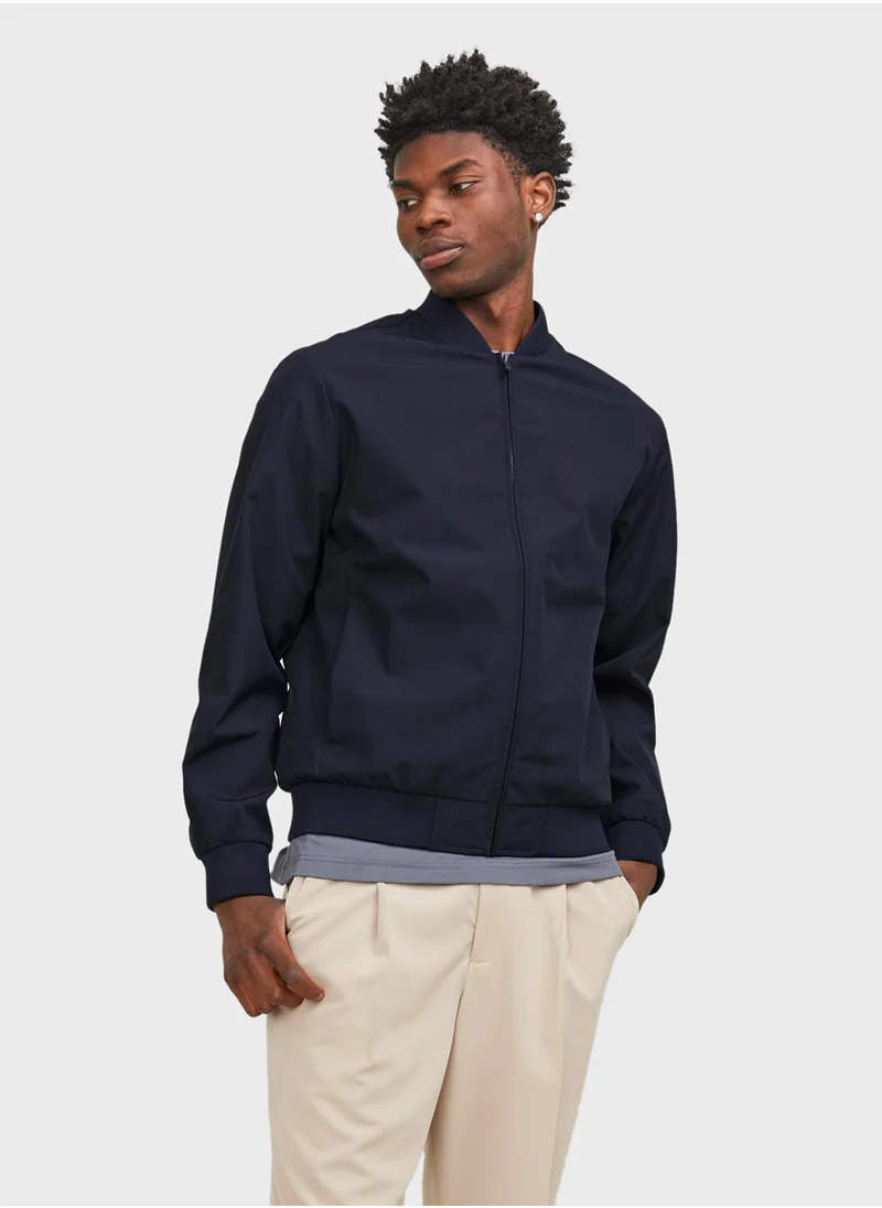 JACK & JONES Essential Front Zip Jacket