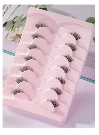 7 Pairs Half Eye False Eyelashes 5X12 mm - view 2