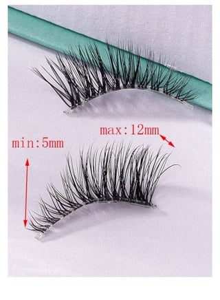 7 Pairs Half Eye False Eyelashes 5X12 mm - view 4