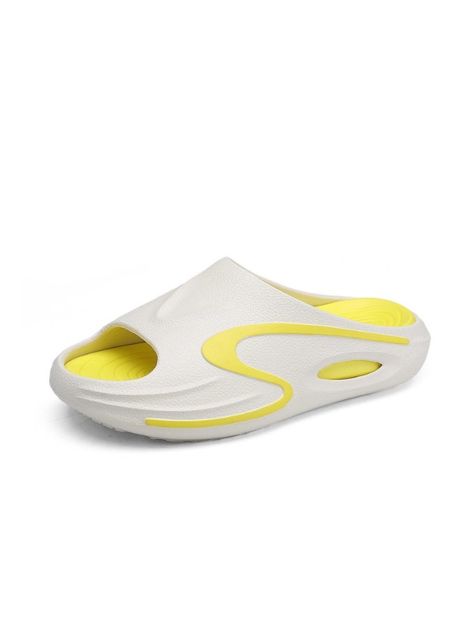 NIBEMINENT Men's Summer Slippers  The Season Trendy Thick Bottom Sandals Casual Sports Beach Slip-On Shoes Synthetic Upper - Image 1