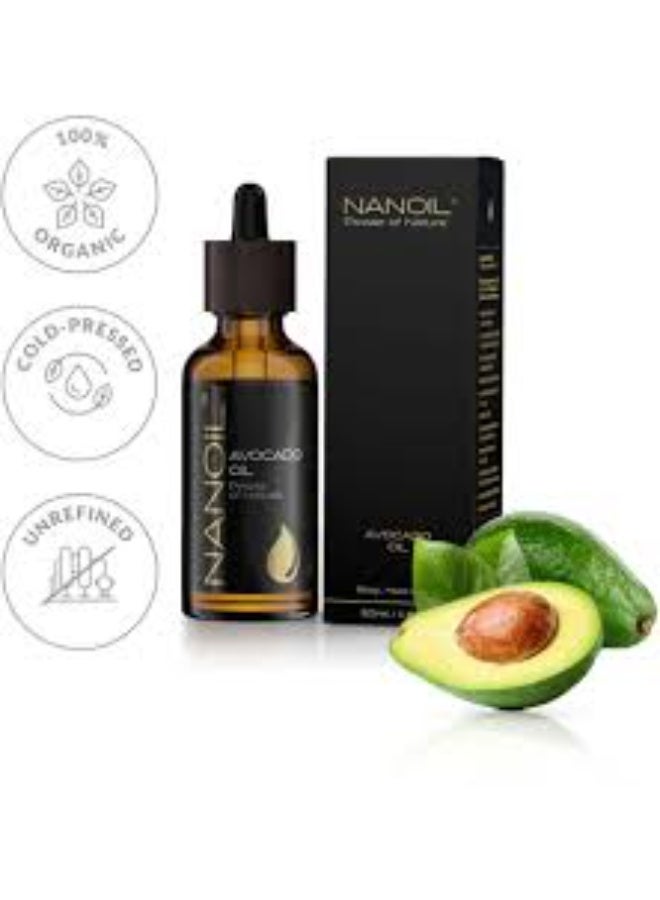 نانويل زيت الأفوكادو نانويل باور أوف نيتشر 50 مل - Image 2