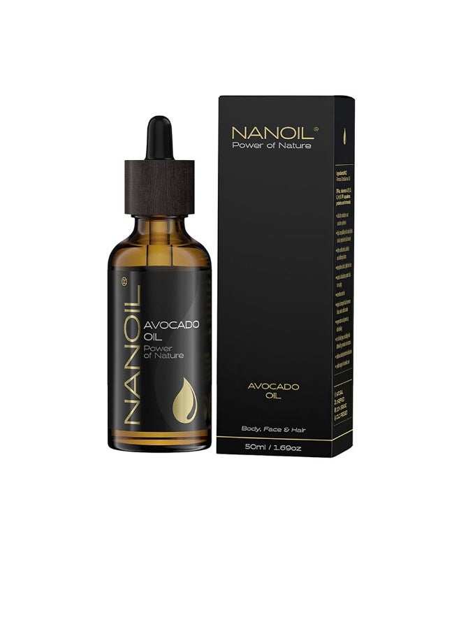 نانويل زيت الأفوكادو نانويل باور أوف نيتشر 50 مل - Image 1
