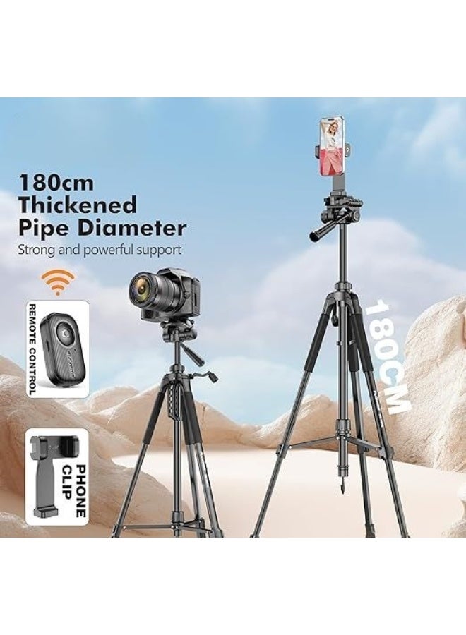 Multifunctional Tripod - 360° Rotation - Durable & Lightweight - Easy-to-Use for Cameras & Smartphones - Practical for Video Recording - Image 3