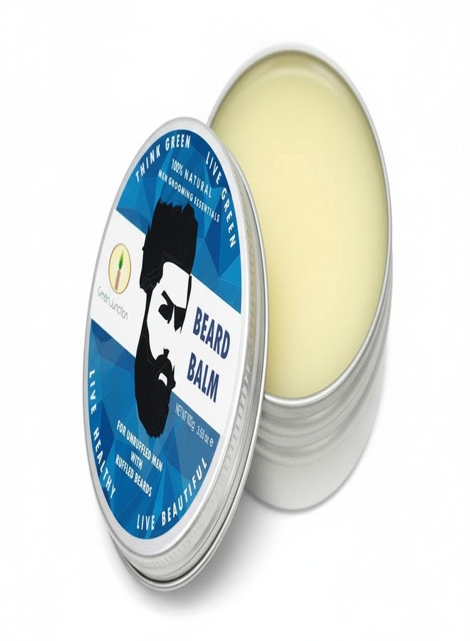 Green Junction All Natural Beard Balm for Men For Unruffled Men With Ruffled Beards (100 g) - Image 2