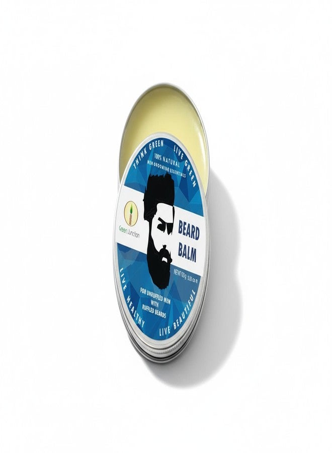 Green Junction All Natural Beard Balm for Men For Unruffled Men With Ruffled Beards (100 g) - Image 1