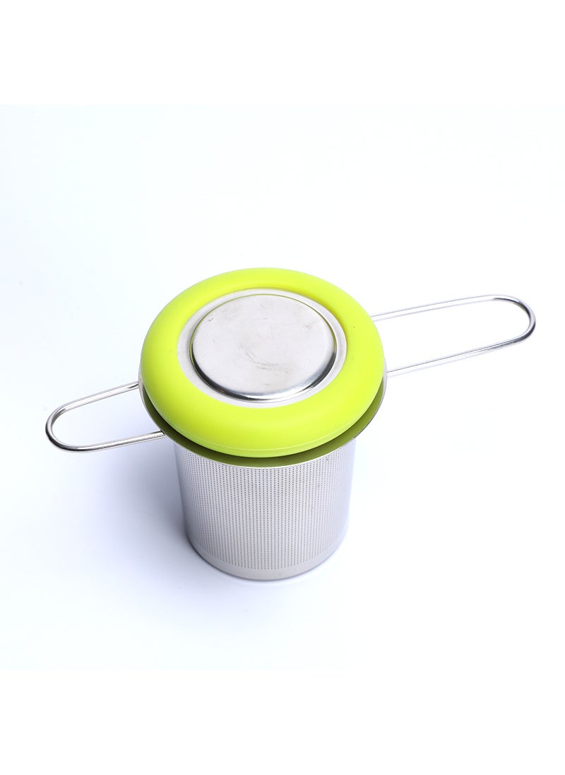 Generic - Stainless Steel 304 Folding Tea Barrel Infuser Green - Image 1