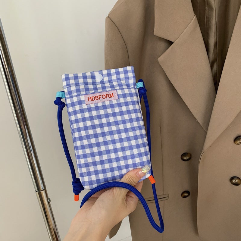 Korean Style Small Square Mobile Phone Crossbody Bag Mini Small Shoulder Bag Shopping Trendy Fashion Shoulder Bag Women - Image 2