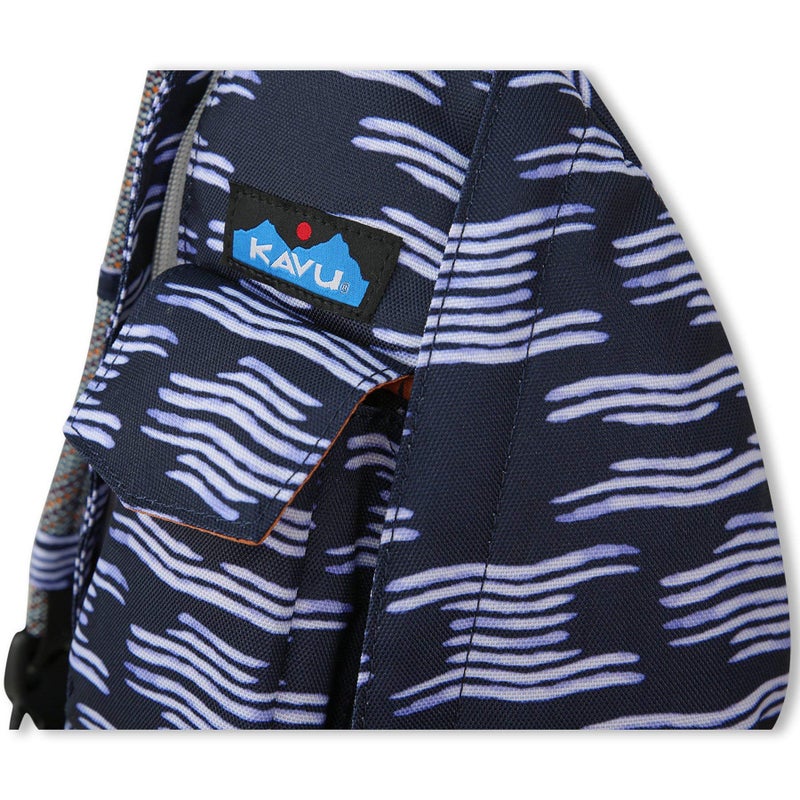 KAVU Original Rope Sling Pack with Adjustable Rope Shoulder Strap, Evening Tide - Image 4