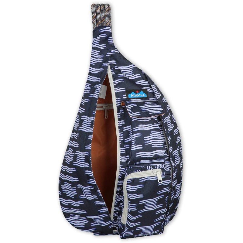 KAVU Original Rope Sling Pack with Adjustable Rope Shoulder Strap, Evening Tide - Image 3
