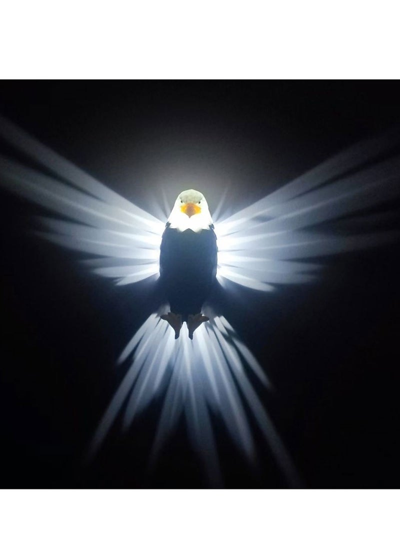 Wall Lamp Magnet Owl Eagle Shape Projector Modern Creative Atmosphere Sconce Light 3D Print Body Eagle Shape Lighting