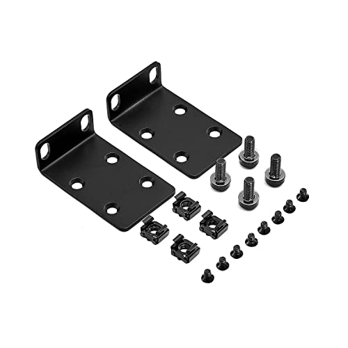PhyinLan Rack Mount Kit 19" Large Switch Rack Ears Compatible for Cisco Small Business Series (18-50 Port Models) RM-300-19 - Image 1