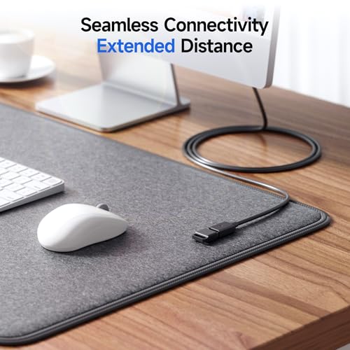 Cable Matters كابل ماذرز 5 جيجابت في الثانية كابل تمديد USB طويل - 10 أقدام، كابل تمديد USB 3.0، ذكر إلى أنثى موسع USB 3.0، متوافق مع كاميرا الويب، سماعة الواقع الافتراضي، الطابعة، القرص الصلب، أسود - Image 3