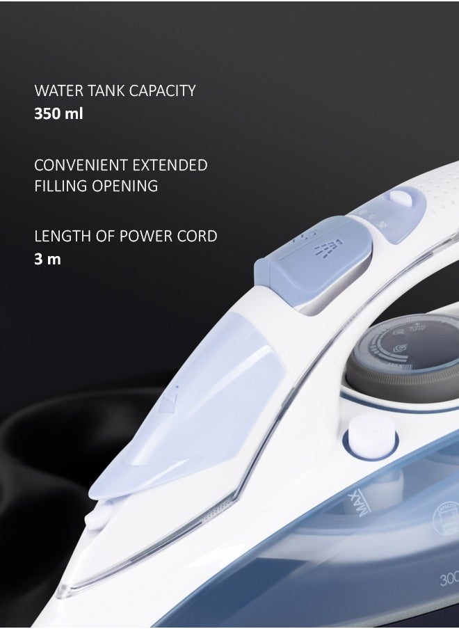 Steam Iron 3050W, Durable anodized outsole PRO 7 ANODIZED, Auto Shutoff, 50g/min Steam Output, 260g/min Steam Boost, 2 Years Warranty - pzsku/Z2EA6832C6336608BC505Z/45/_/1729518013/efaa7239-2380-453a-ac93-25a36ab3dd54