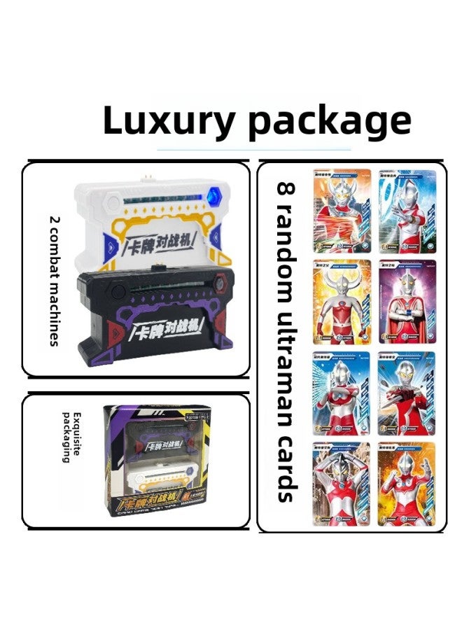 Card Game Ultraman Card Card Toy Luxury Glory Card Holder Children's Genuine Collection Collection Book Boy Gift-Color:Card Card Pair Fighter [send 24 Cards]]  - Image 4