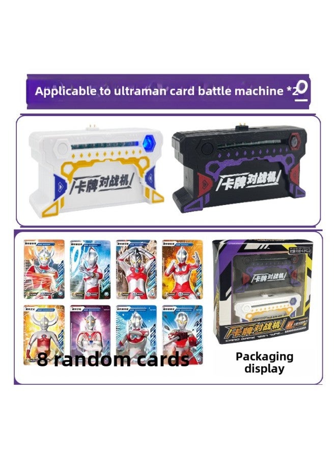Card Game Ultraman Card Card Toy Luxury Glory Card Holder Children's Genuine Collection Collection Book Boy Gift-Color:Card Card Pair Fighter [send 24 Cards]]  - Image 1