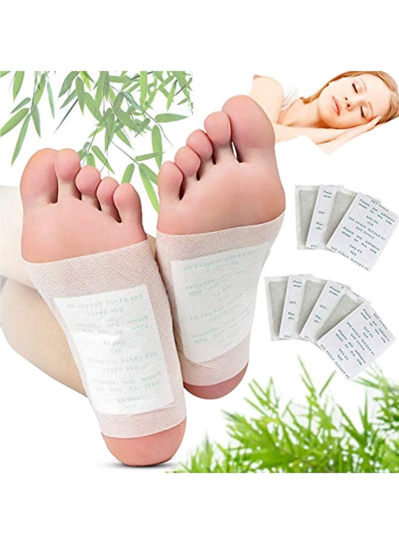 كينوكي 10 Pcs Kinoki Detox Foot Patch Pads Feet Patches Remove Body Toxins Weight Loss - Image 2