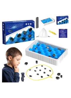 Magnetic Chess Game 2024 New Magnet Board Game New Family Board Games Set for Kids and Adults Strategy Table Top Magnet Game for Kids Puzzle Thinking Magnetic Chess Board for Birthday Gift