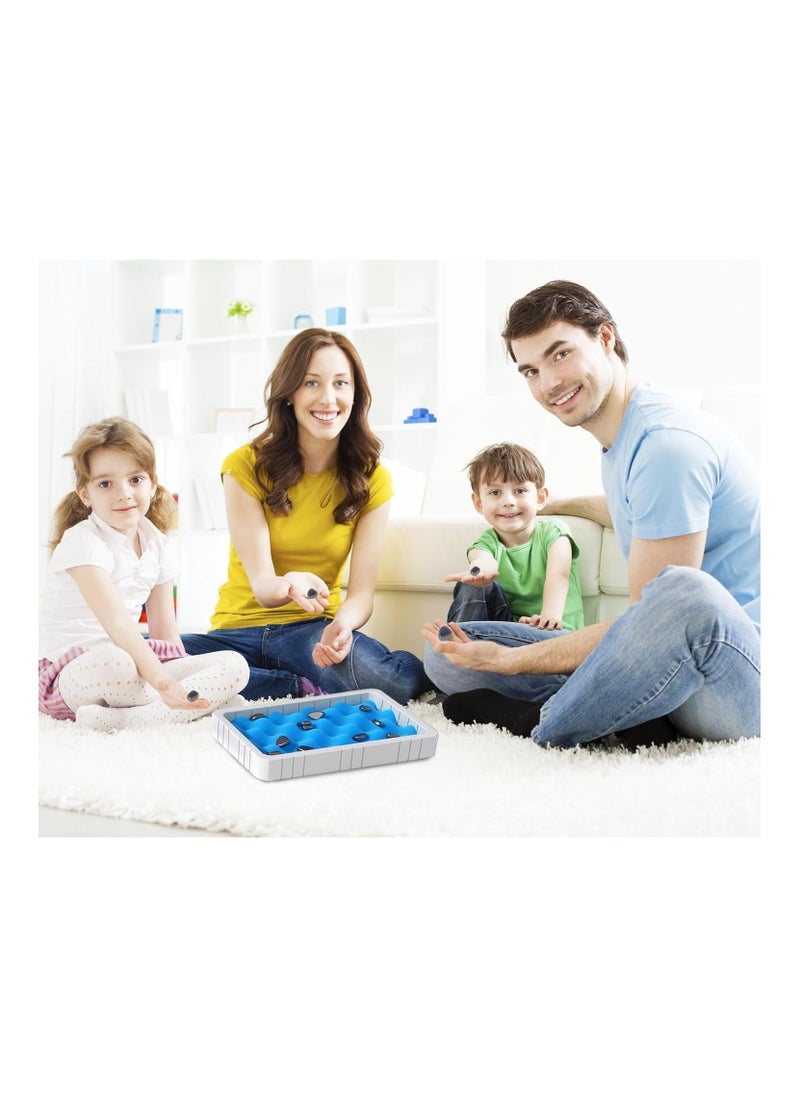 RATSAW Magnetic Chess Game 2024 New Magnet Board Game New Family Board Games Set for Kids and Adults Strategy Table Top Magnet Game for Kids Puzzle Thinking Magnetic Chess Board for Birthday Gift  - Image 2