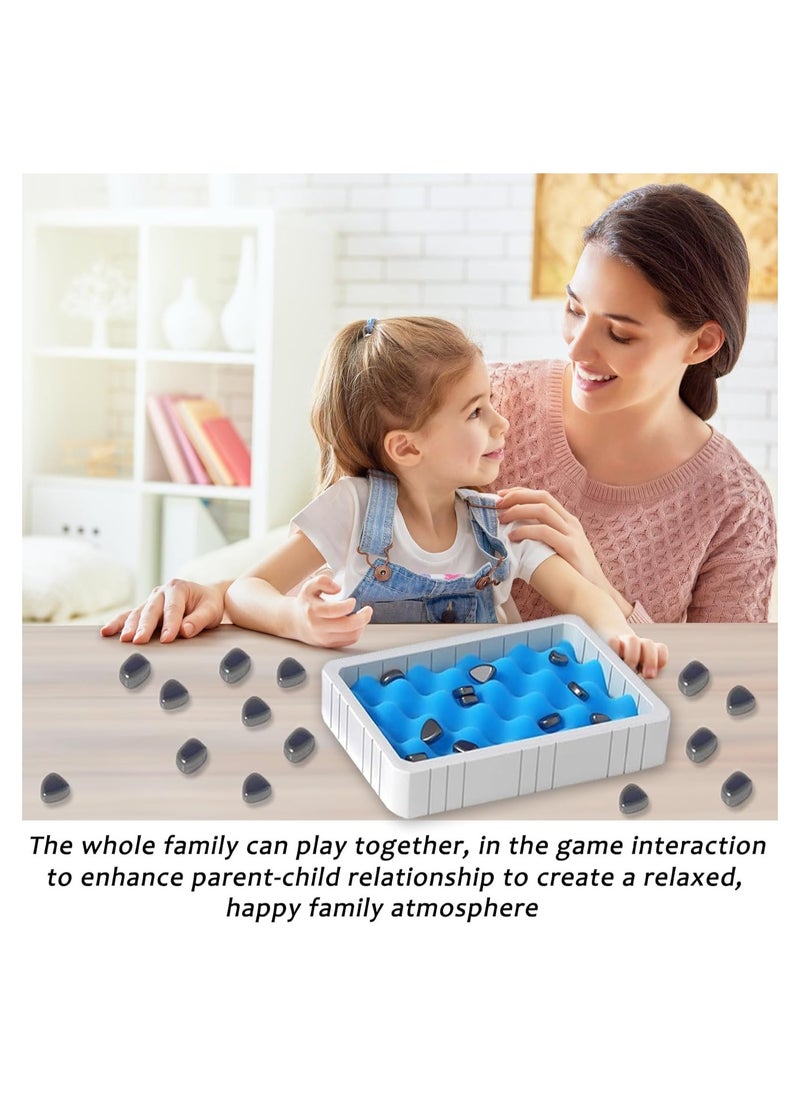 RATSAW - Magnetic Chess Game 2024 New Magnet Board Game New Family Board Games Set for Kids and Adults Strategy Table Top Magnet Game for Kids Puzzle Thinking Magnetic Chess Board for Birthday Gift - Image 1