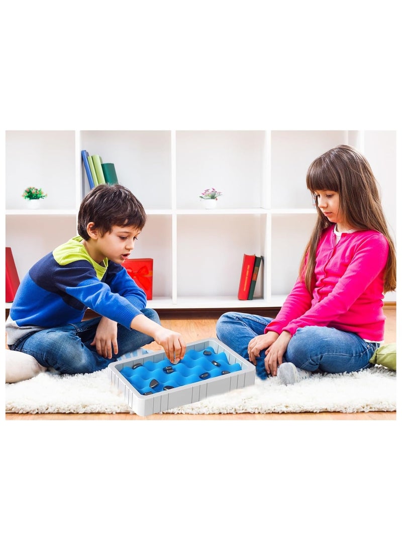 RATSAW Magnetic Chess Game 2024 New Magnet Board Game New Family Board Games Set for Kids and Adults Strategy Table Top Magnet Game for Kids Puzzle Thinking Magnetic Chess Board for Birthday Gift  - Image 3