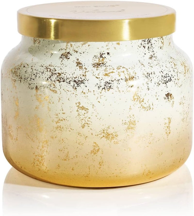 Capri Blue Glimmer Jar Candles - Luxury Holiday Scented Candles for Home - Long Lasting Soy Wax Blend - Scented Holiday & Home Decor - Volcano Jumbo Signature Jar (48 oz) - Image 1
