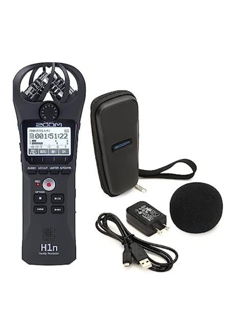 Zoom H1N Handy Recorder With Value Pack-Black