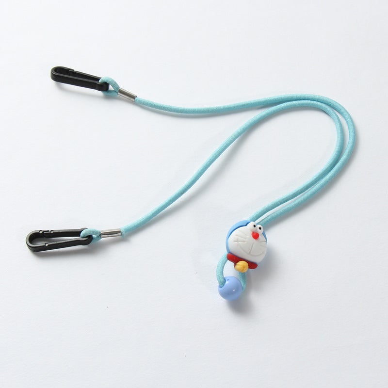 Cartoon Kids Mask Lanyard Adjustable Ear Saver 10# Pink Chick - Image 2