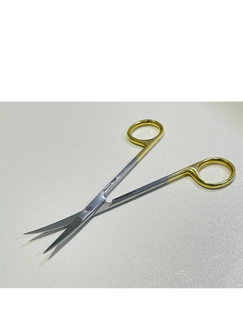 هيميل تك مقص قزحية جراحي Tc Gold Cvd 4.5 بوصة - Image 3