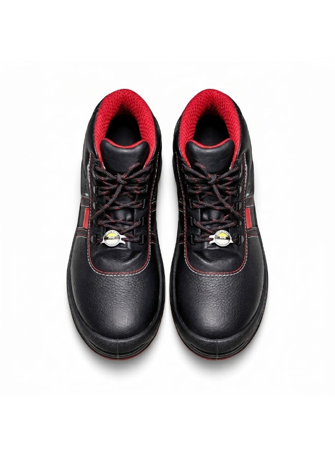 RNS High Ankle Leather Work Shoes, Industrial Safety Footwear, Durable Outsole Design, Comfort Fit, Suitable for Warehouse, Construction and Factory Use for Men - Image 4