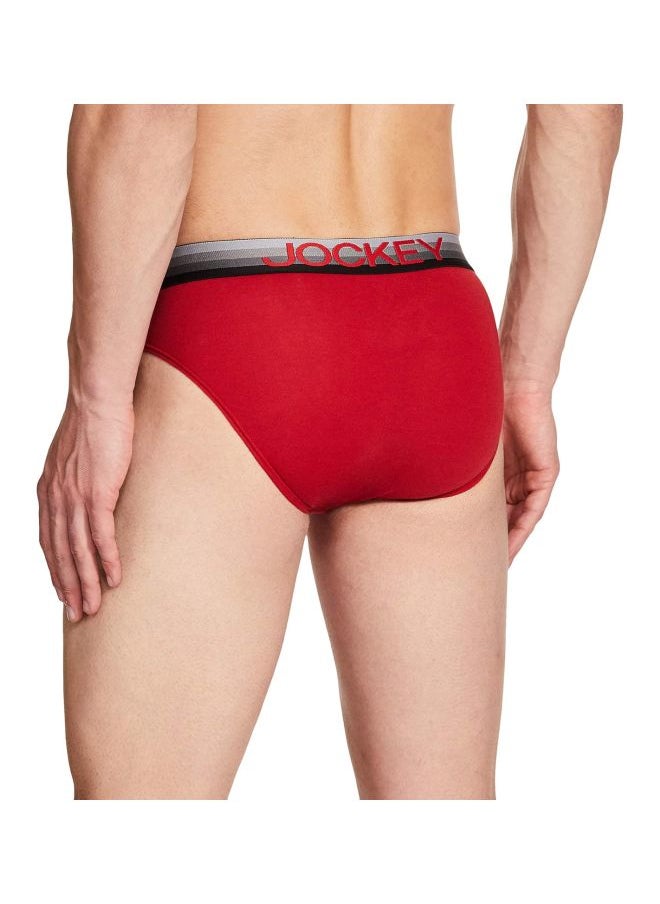 JOCKEY - Jockey US07 Men Super Combed Cotton Elastane Stretch Solid Brief with Ultra soft Waistband - Image 1