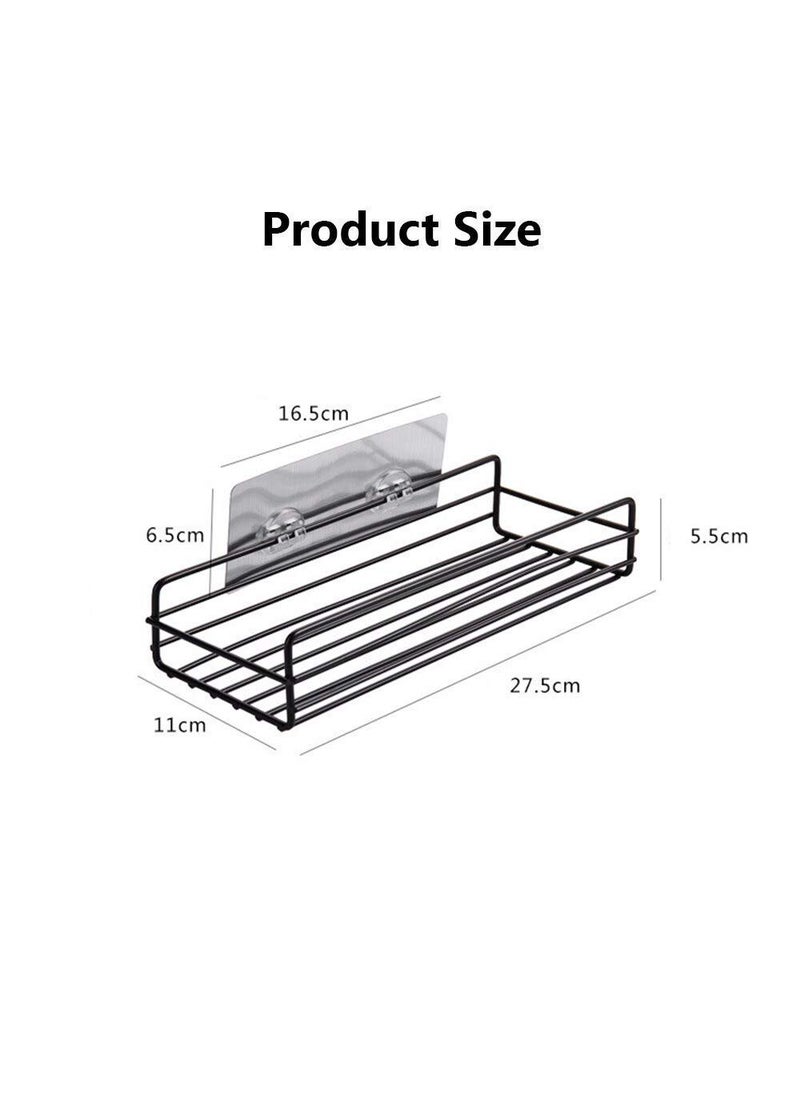 STOLENBAND STOLENBAND® Multipurpose Kitchen Bathroom Shelf Wall Holder Storage Rack Bathroom Rack  - Image 2