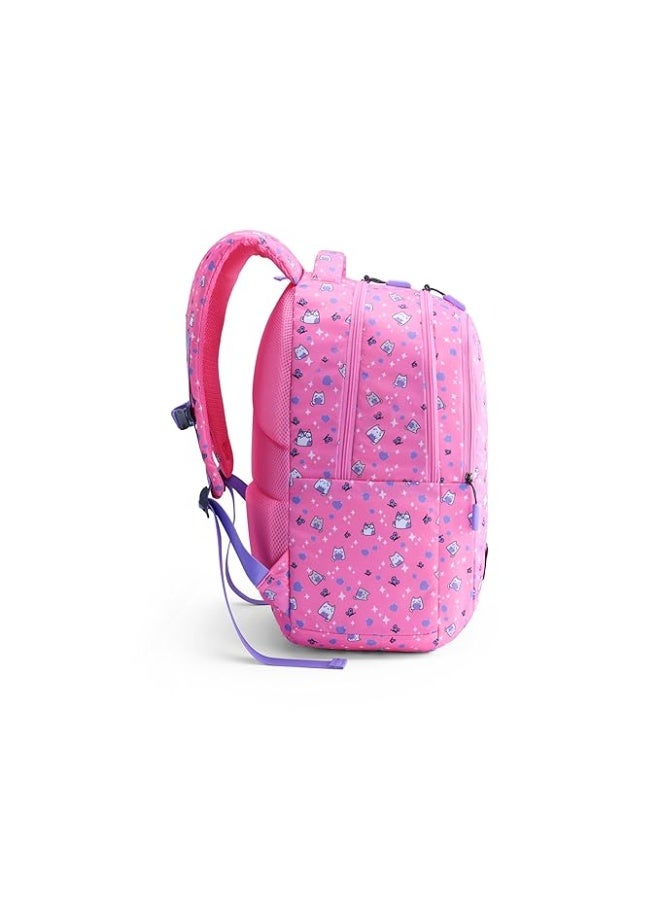 American Tourister Ollie 4.0 Xl 01 G.C.Blu, Extra Large School Backpack, Age 8-12 Years, 3 Compartments,3D Glasses Inside - Atplayunique 32.5 Ltrs Capacity - Girls - Image 2