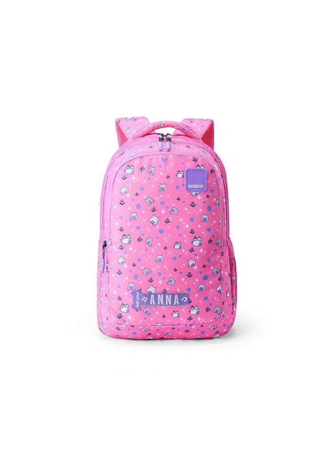 American Tourister Ollie 4.0 Xl 01 G.C.Blu, Extra Large School Backpack, Age 8-12 Years, 3 Compartments,3D Glasses Inside - Atplayunique 32.5 Ltrs Capacity - Girls - Image 1