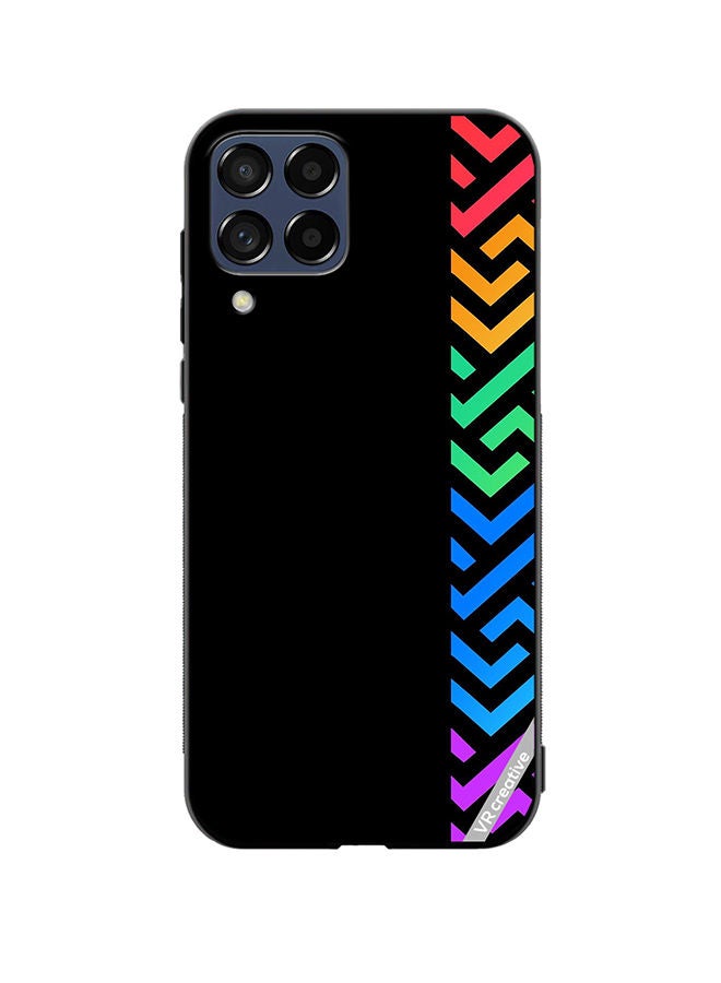 VR CREATIVE Protective Case Cover For Samsung Galaxy M53 Abstract Design Multicolour - Image 1